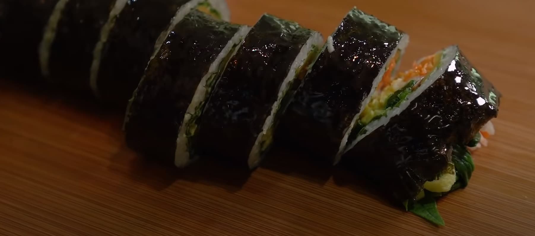Gimbap Vegetariano Delicioso