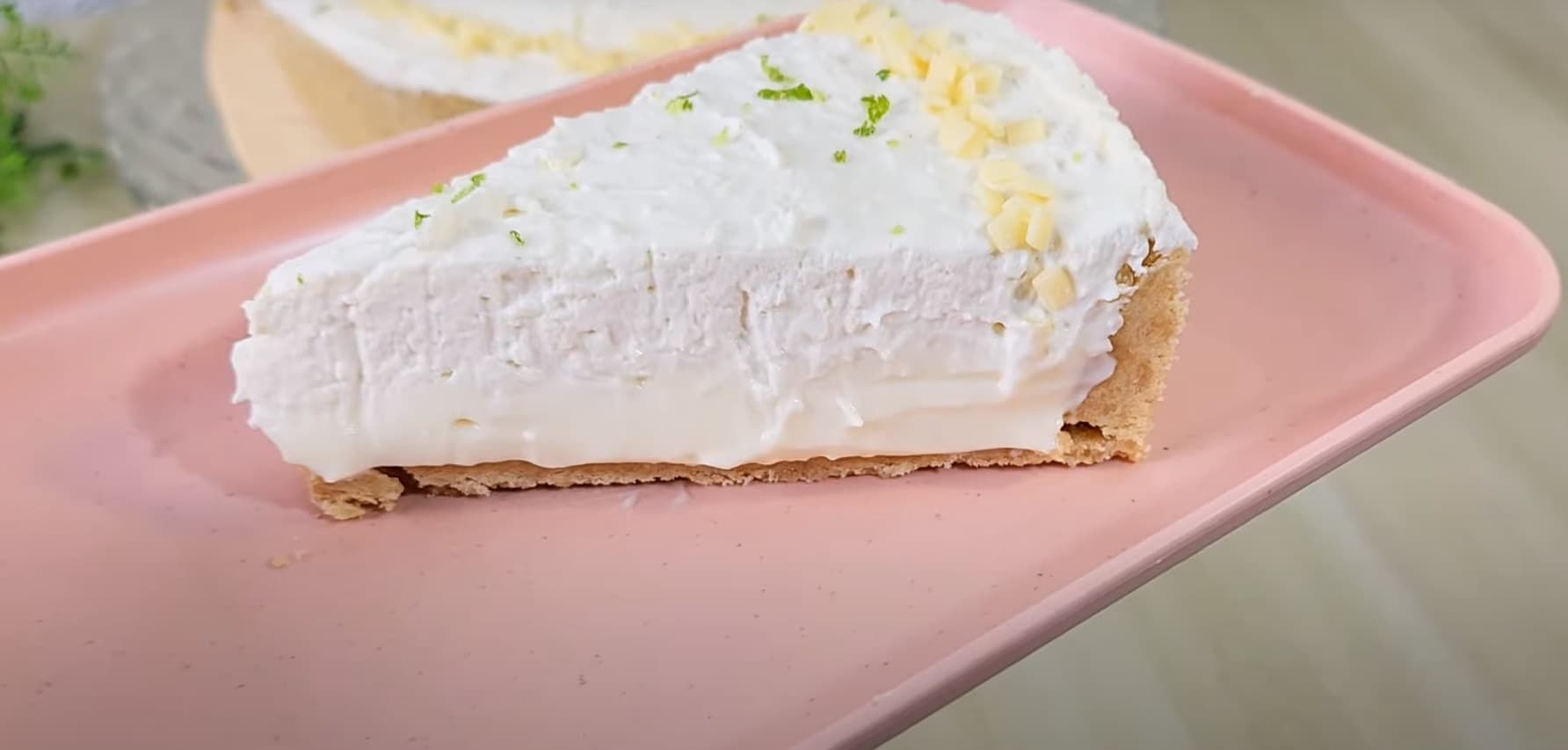 Torta de Limão com Massa de Bolacha