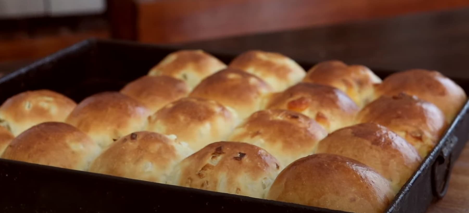 Pãozinho Caseiro de Mortadela