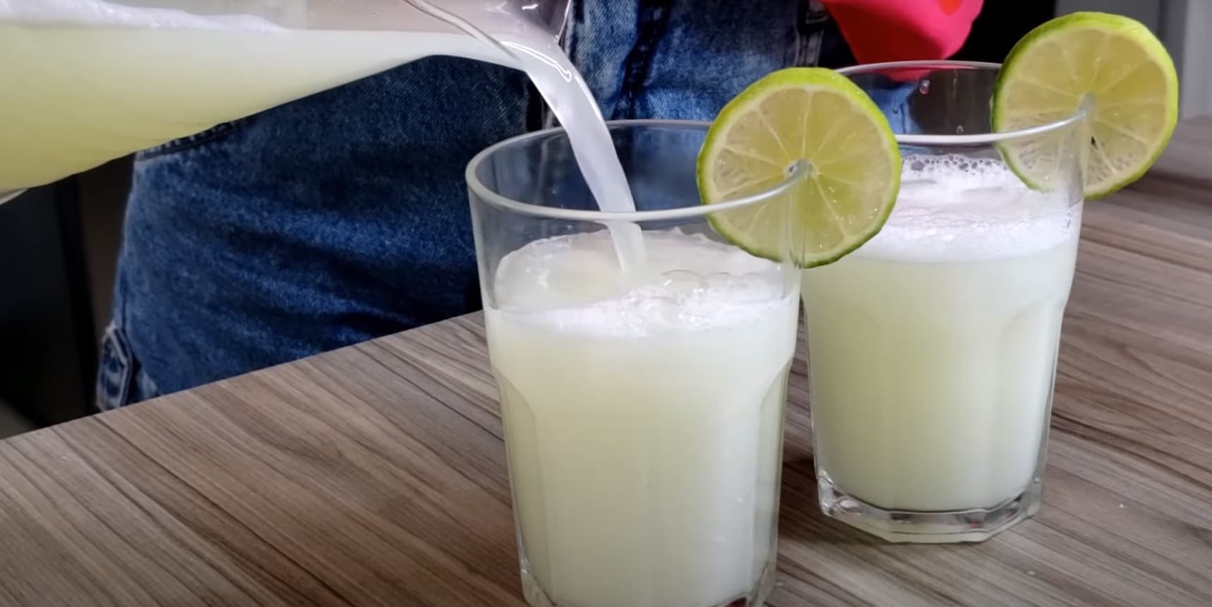 Suco de Limão no Liquidificador