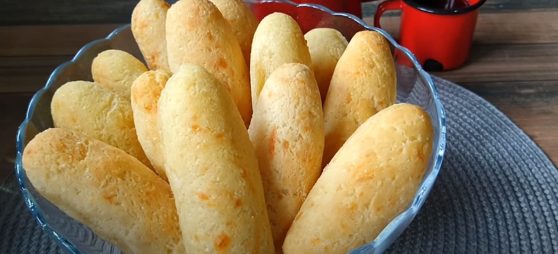 Biscoito de Polvilho com queijo feito em minutos