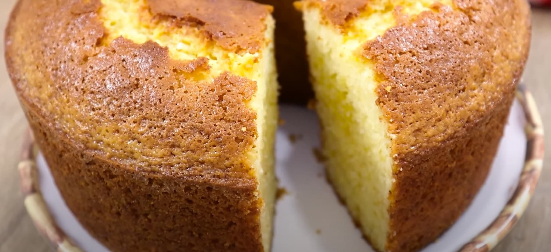 Bolo de Fubá Mimoso Fofinho