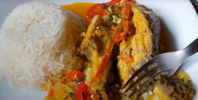 Moqueca de Peixe com Azeite de Dendê