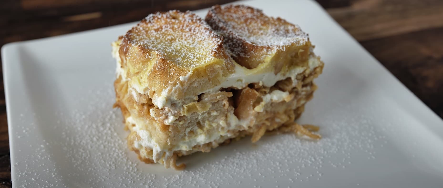 Pavê de Torrada com Creme e Abacaxi