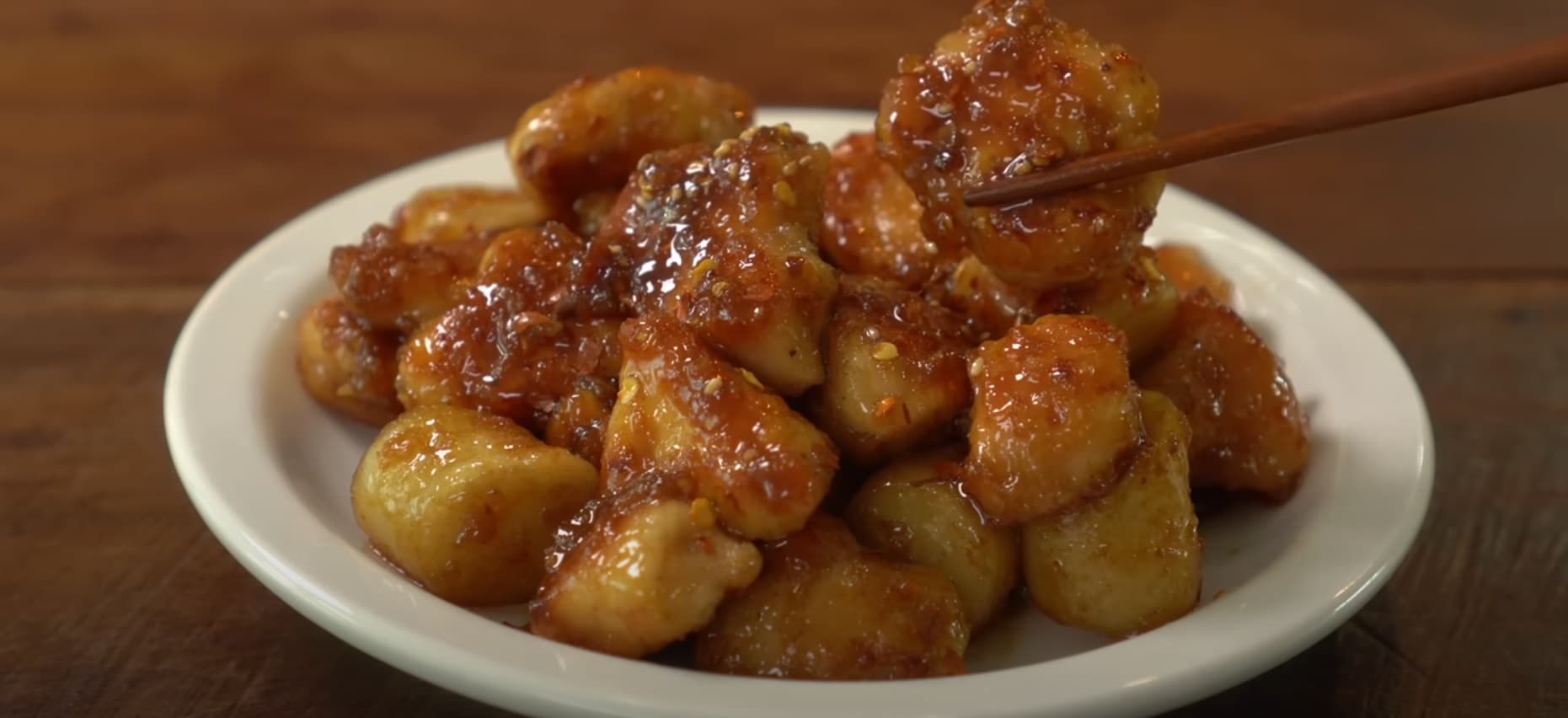Frango Agridoce Coreano