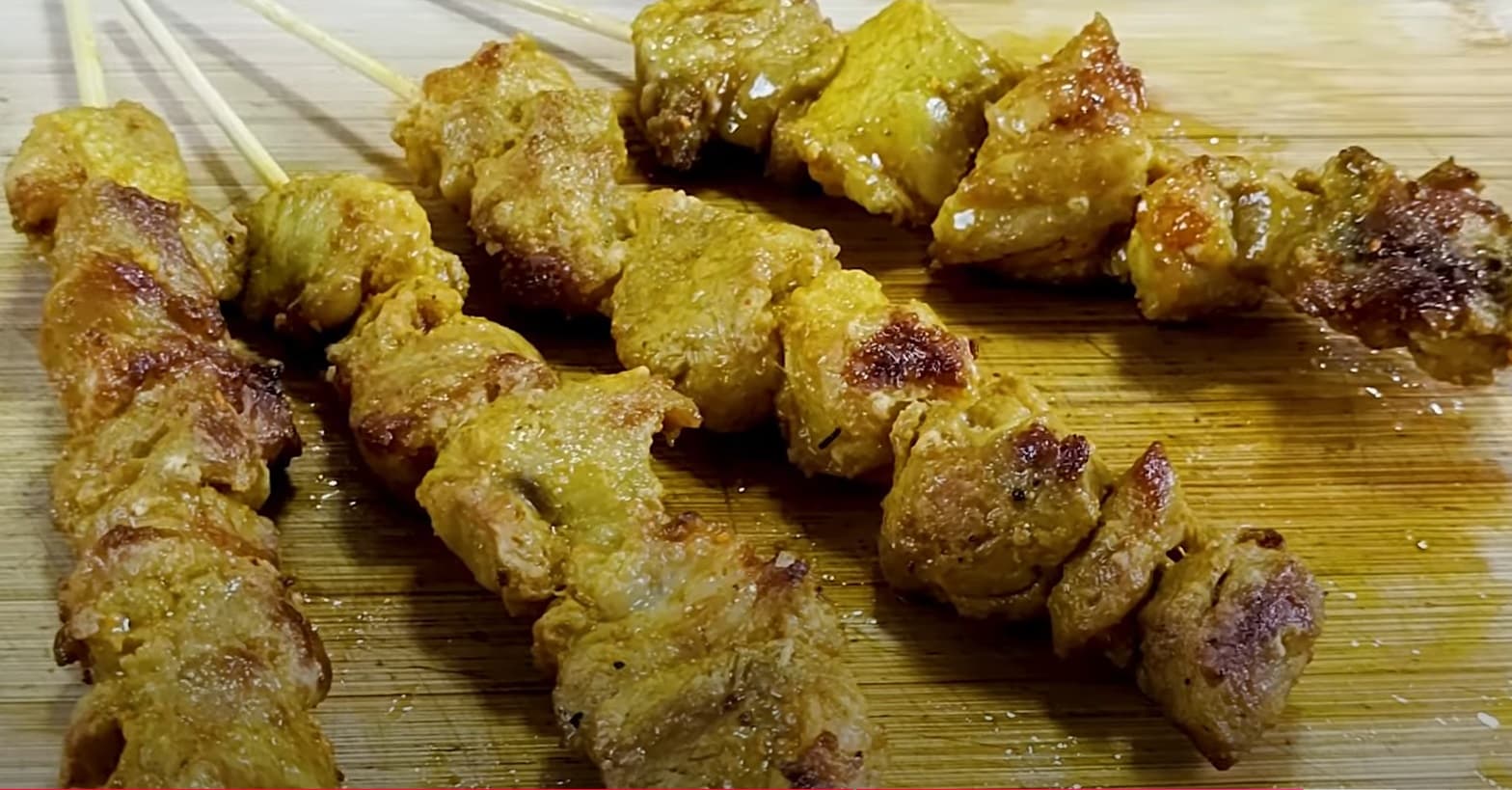 Tempero para espetinho de carne de porco