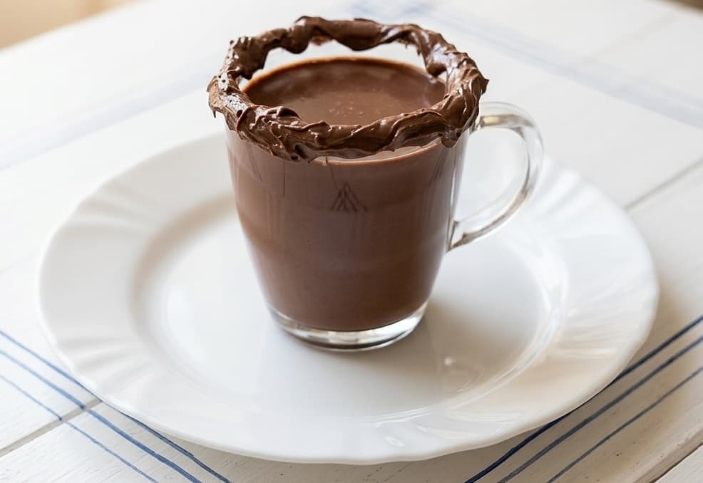 Chocolate Quente Cremoso Sem Amido de Milho