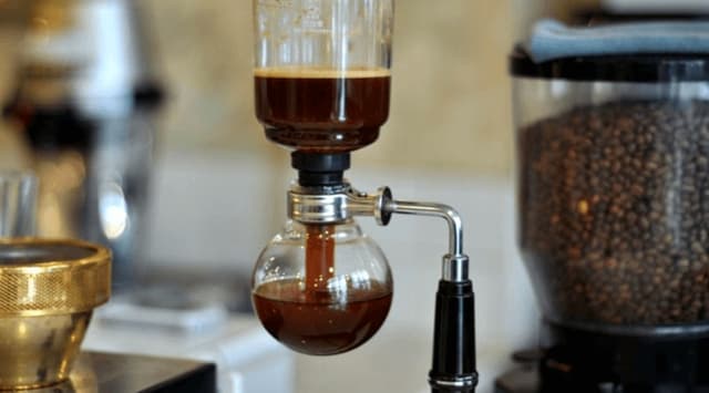 Café a vácuo (sifão)