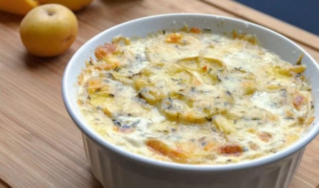 Bacalhau Gratinado Com Batatas