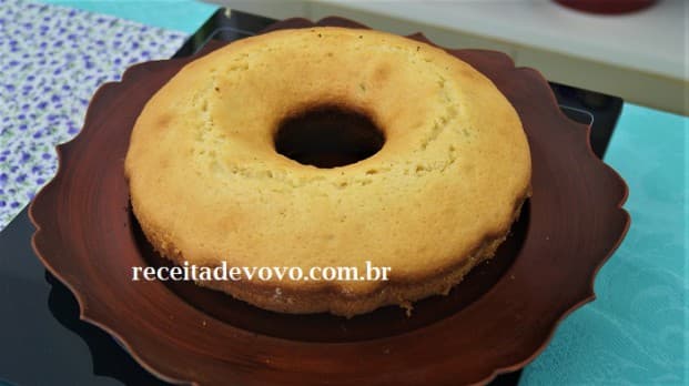 Bolo de trigo de liquidificador
