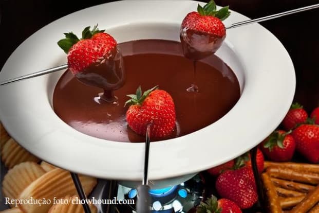 Fondue de chocolate perfeito