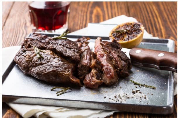 Maçã de peito assada no forno