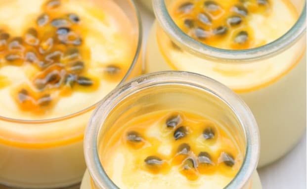 Mousse de maracujá 3 ingredientes