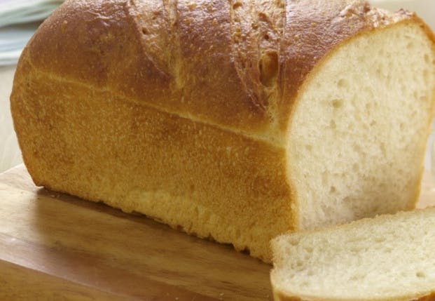 Pão caseiro simples
