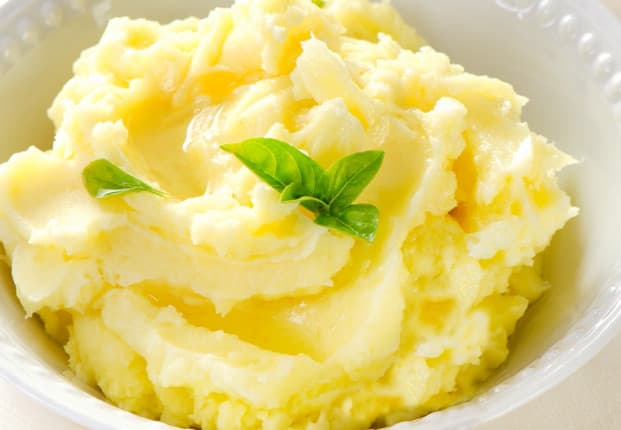Purê de batata na batedeira