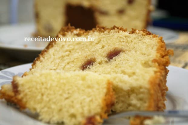 receita de bolo de goiabada