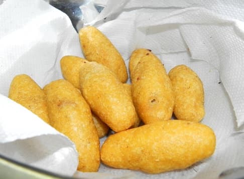 Receita de Croquete de milho