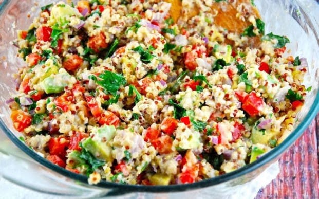 salada de Quinoa
