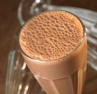 Shake proteico de chocolate