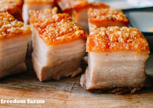 Toucinho na panela de pressão