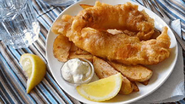 Peixe frito sequinho