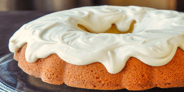 Bolo com cream cheese