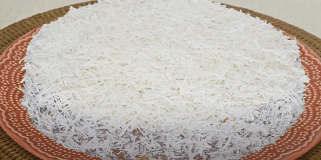 Bolo gelado de liquidificador