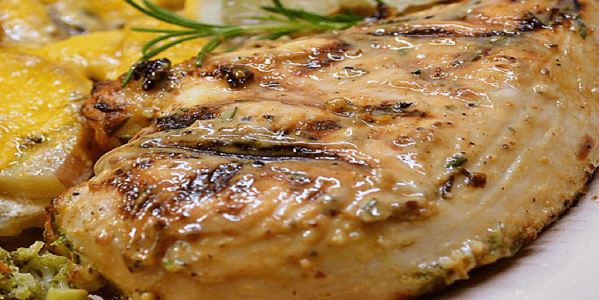 Receita de Frango marinado com limão e alecrim