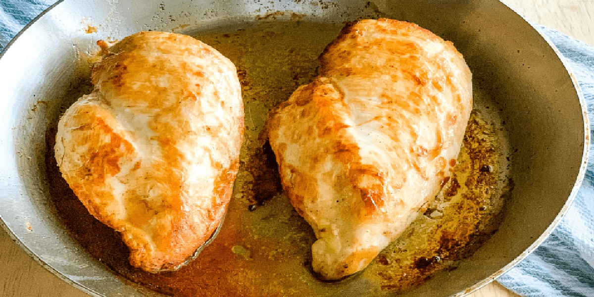 Receita de Peito de frango grelhado na frigideira