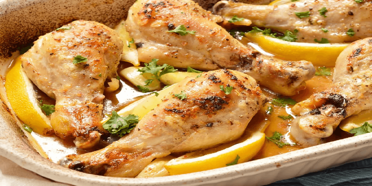 Receita de Pernas de frango com limão no forno