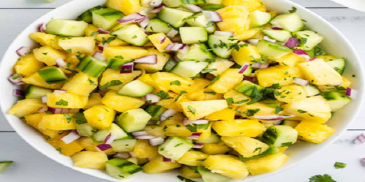 Salada de abacaxi