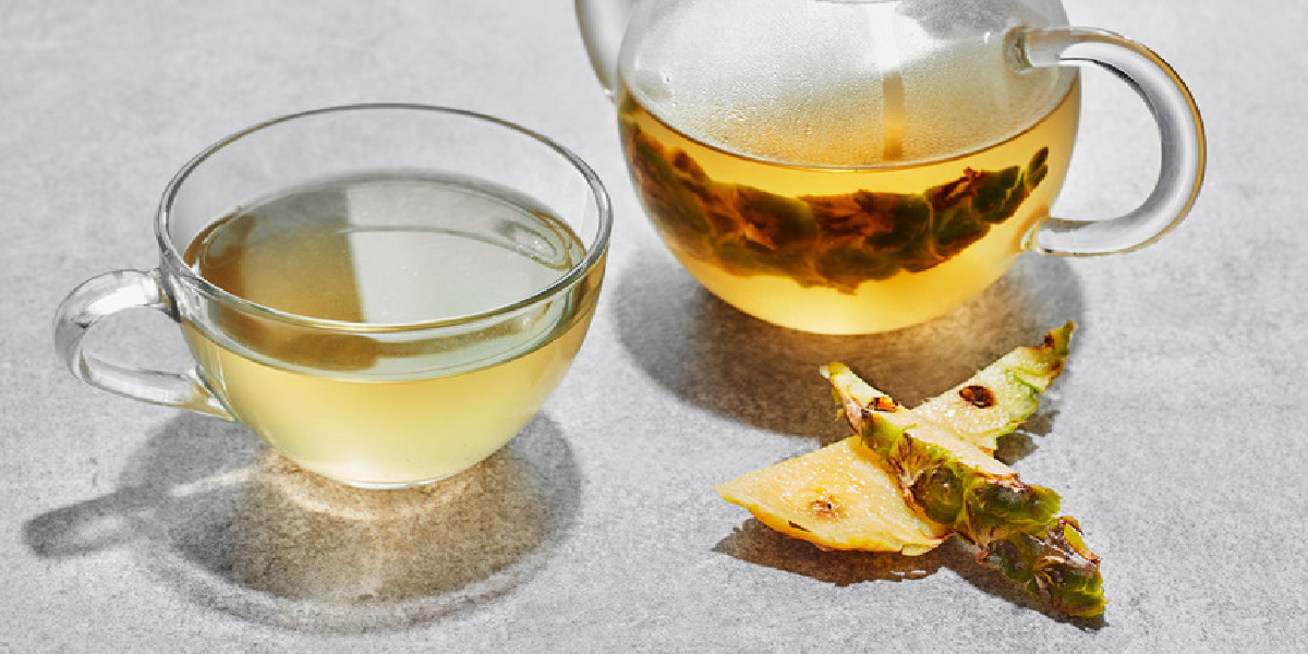 Chá de abacaxi para a gripe