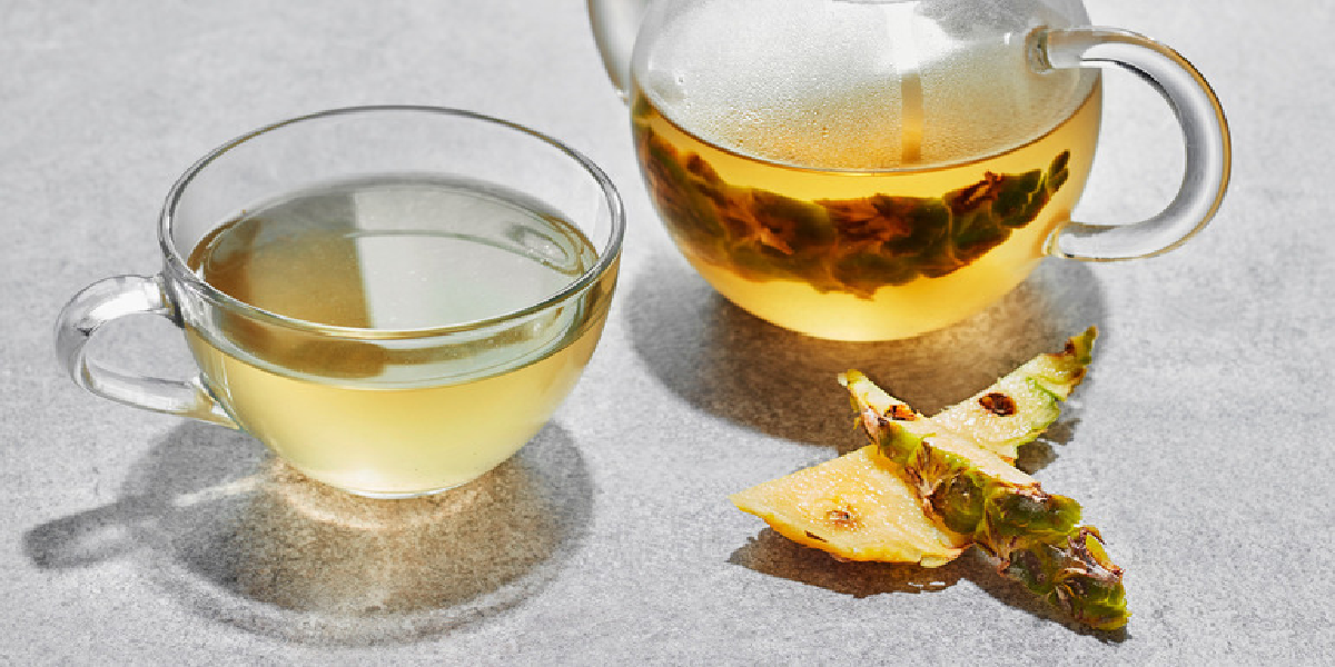 Chá de abacaxi para gripe e resfriados
