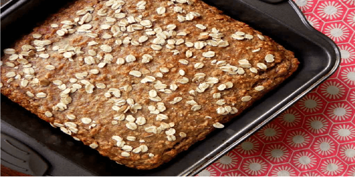 Receita de Bolo de banana com aveia saudável