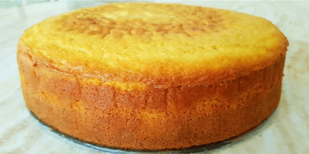 Receita de Bolo de iogurte simples e sem glúten