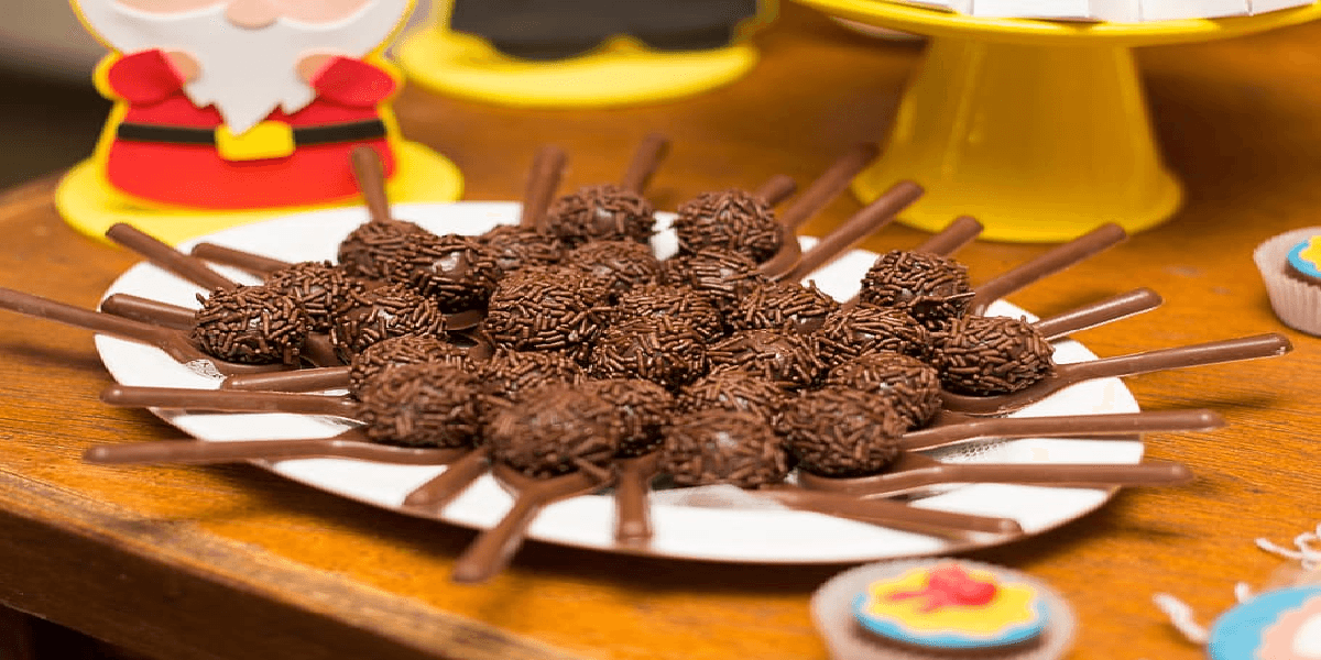 Receita de Brigadeiro de banana com chocolate