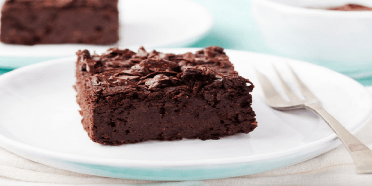 Receita de Brownie de chocolate simples e fofinho