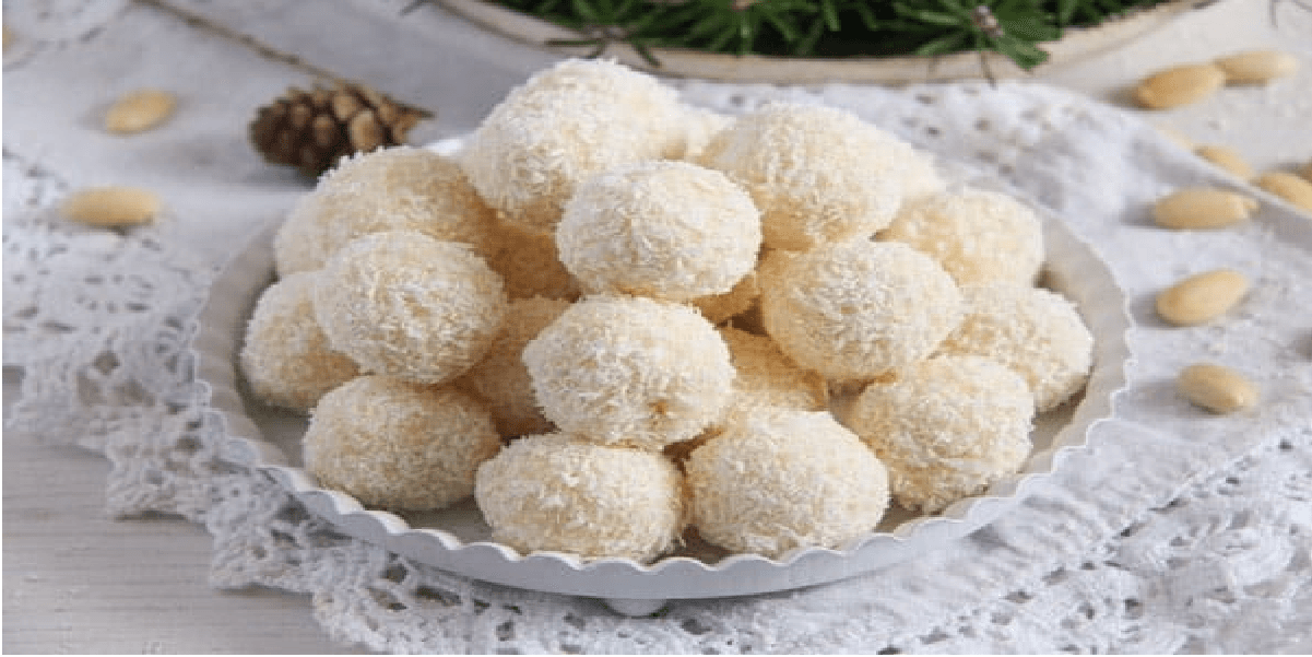 Receita de Docinho de côco com 2 ingredientes