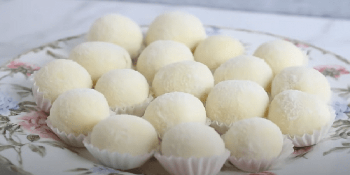 Receita de Docinho de leite Ninho sem fogão