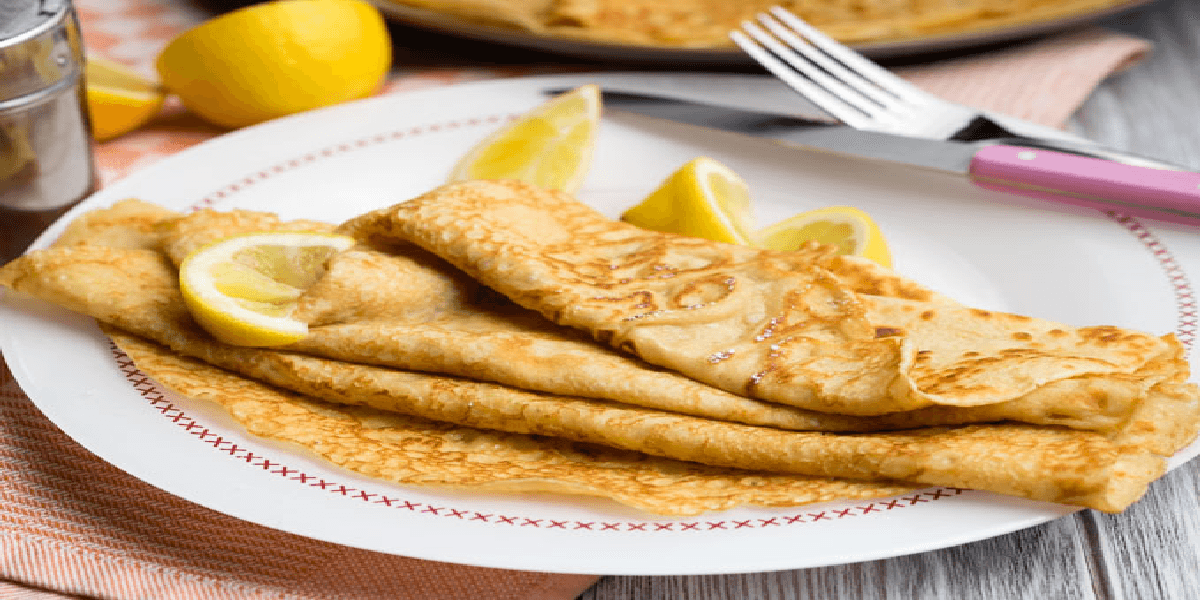 Receita de Massa de crepe francês sem lactose