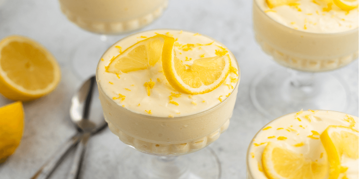 Receita de Mousse de limão siciliano fácil e rápida