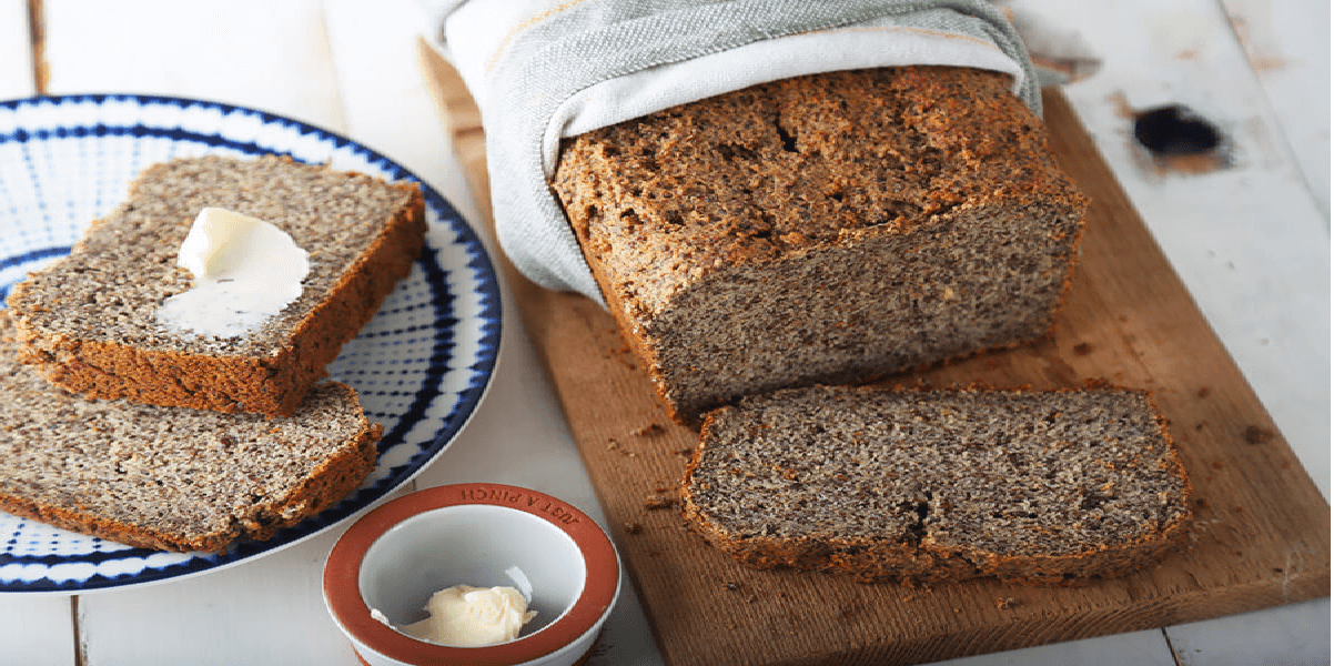 Receita de Pão com farinha de linhaça low carb