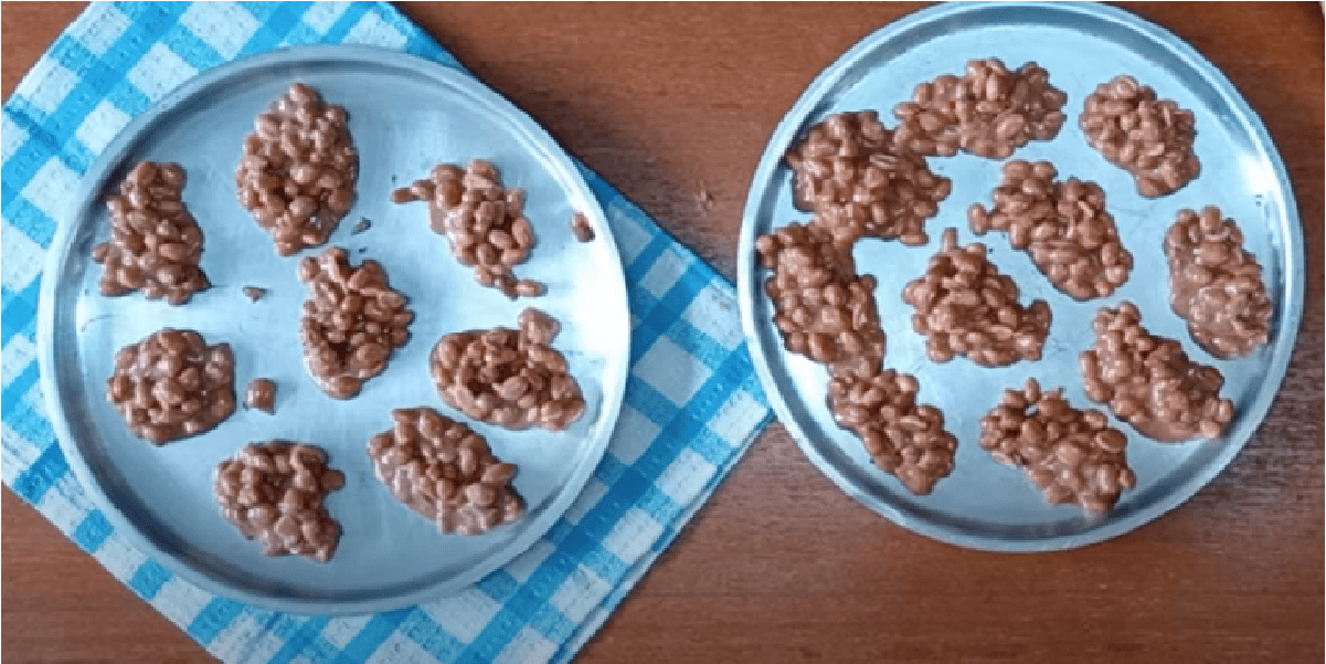 Receita de Rapadura de amendoim com leite condensado