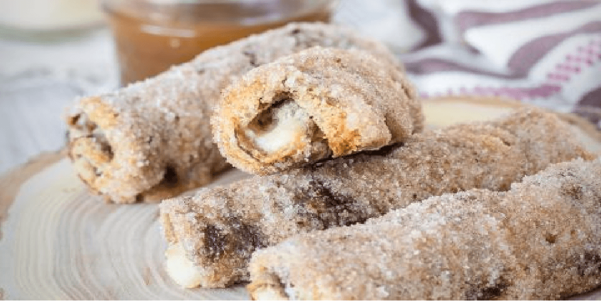 Receita de Rolinhos de canela com pão de forma