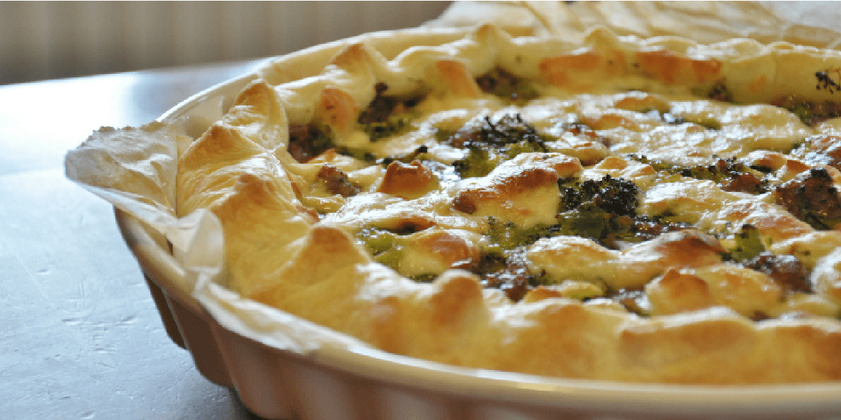 Receita de Torta salgada de liquidificador sem ovo