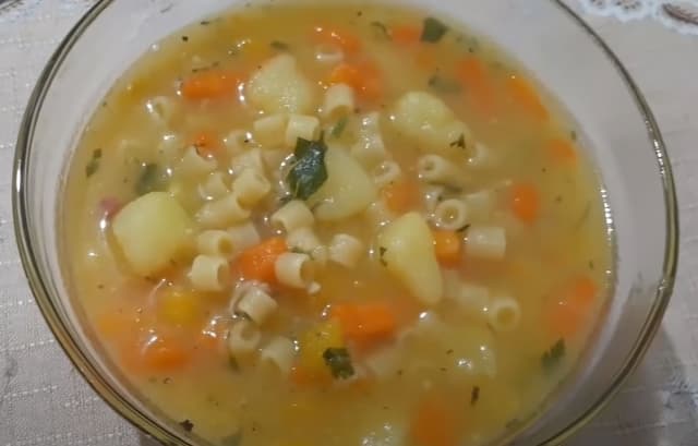 Sopa sem carne