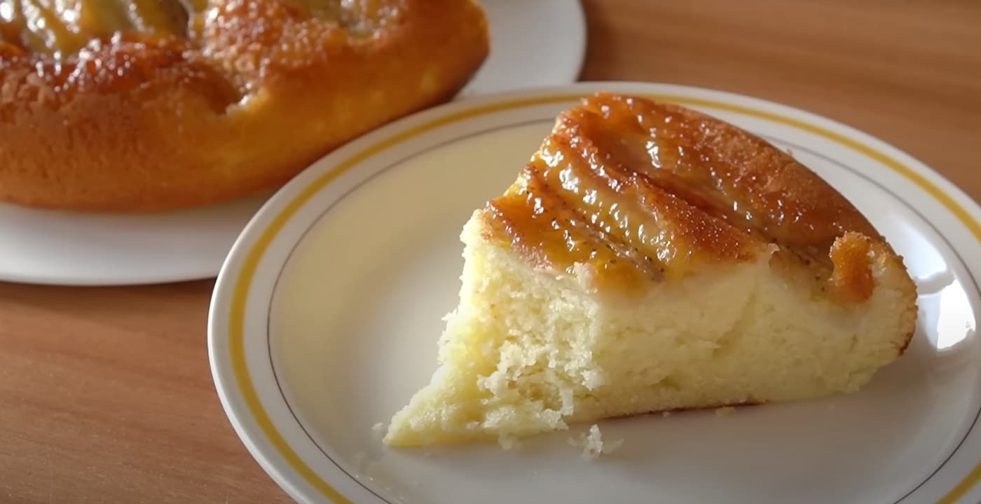 Bolo de Banana na Frigideira Super Fofinho