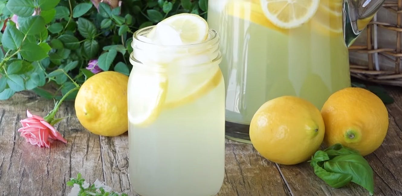 Suco Refrescante de Limão