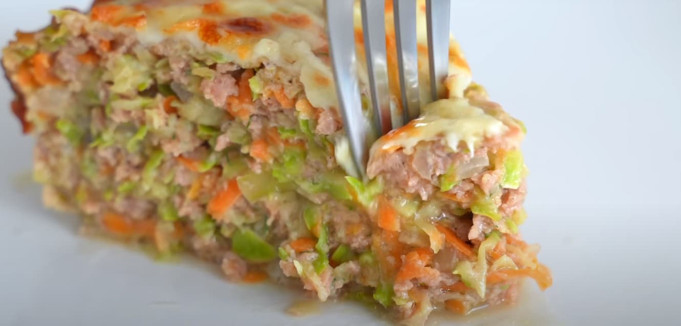 Torta de Legumes com Carne Moída Sem Trigo