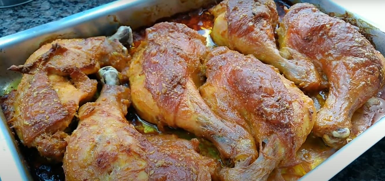 Coxa de Frango Assada e Suculenta que Desmancha na Boca